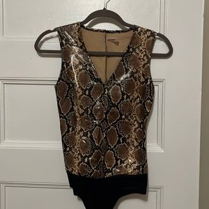Commando Snake skin Bodysuit